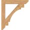 Ekena Millwork Merced Slat Smooth Bracket, Western Red Cedar, 5 1/2"W x 40"D x 44"H BKT06X40X44MRC06SWR - alternate 4